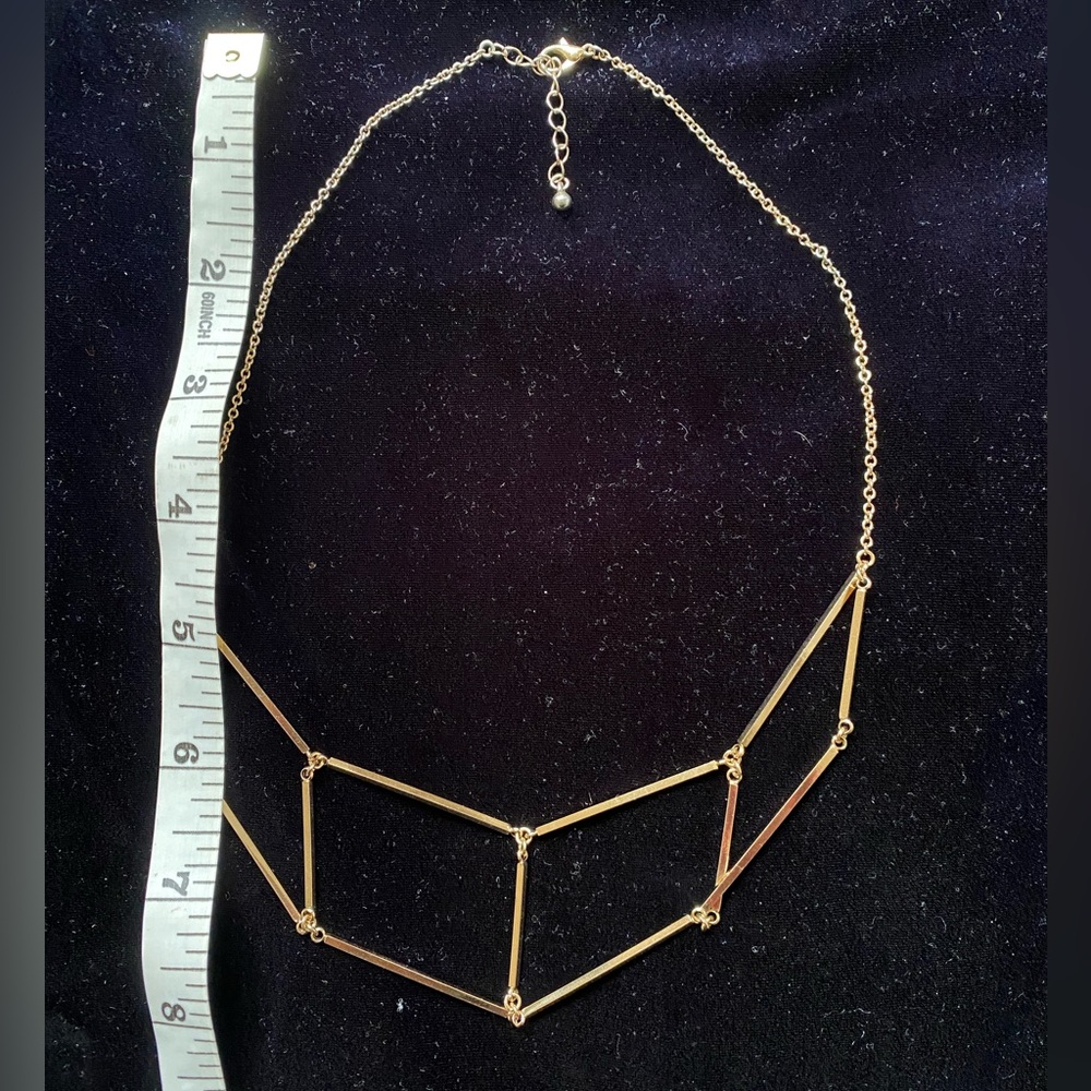 Geometric Gold Necklace